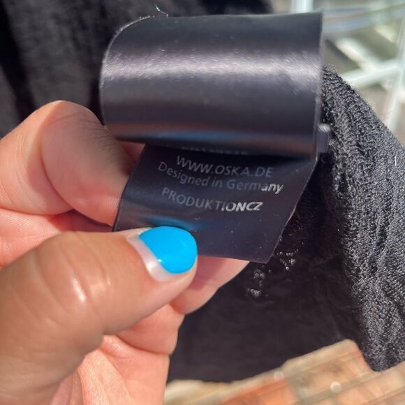 Oska Textured Turtleneck Wool Dress - Picture 11 of 14